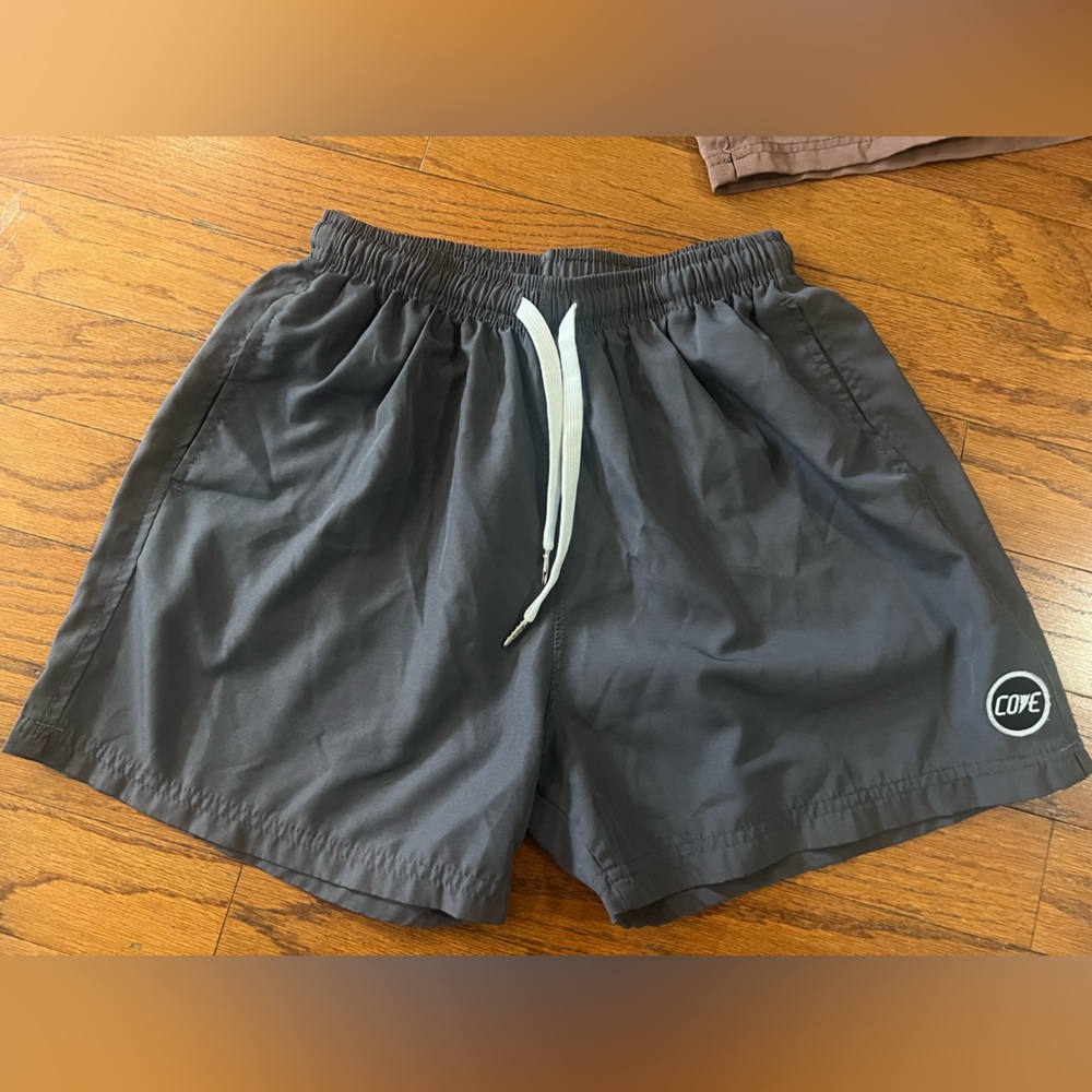 Cove mens Charcoal Athletic Shorts